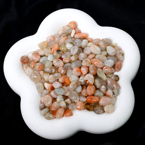 도매 연마 천연 석영 치유용 텀블드 자갈 대량 크리스탈 칩 장식용 - Product Image 4