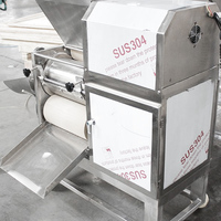 Machine commerciale d'extraction de viande de poisson, machine de séparation de la viande des os de poisson pour le traitement des crevettes, des crabes et du surimi