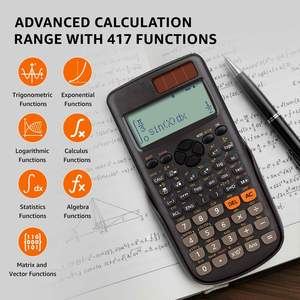 Calculadora Científica para Estudiantes de Matemáticas Avanzadas, 417 Funciones, Estilo Científico con Calendario para Exámenes, Uso en Oficinas y Negocios - Product Image 6