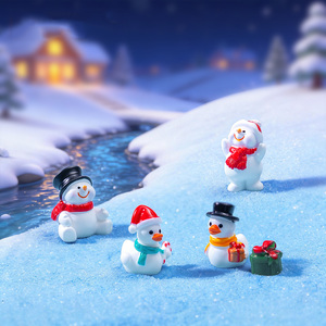 Mini-canards en résine pour Noël, figurines miniatures, décorations pour les fêtes de Noël, cadeaux pour les sacs cadeaux, remplissages de chaussettes - Product Image 3
