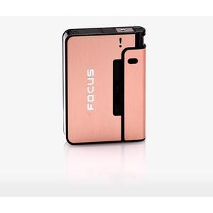 Bán buôn 10 cái mỏng sáng tạo độc đáo designmetal thuốc Lá Trường hợp với chủ nhẹ hơn - Product Image 2