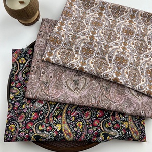 <span class=keywords><strong>Tissu</strong></span> en coton Paisley à imprimé géométrique de haute qualité, confortable et à bon prix, pour robe d'été et chemise pour femme, style africain - Product Image 1