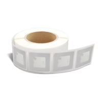 Étiquette RFID de bibliothèque personnalisée, étiquette passive RFID UHF pour livres