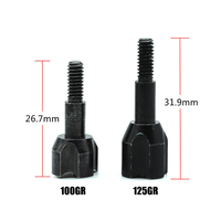 100/125Grain flèche Points pointe flèche marteau têtes larges pour arc composé classique pratique en plein air chasse tir bricolage accessoires