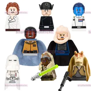 PG8050 Imperial Snowtrooper Jar Jar Binks Stas Allie Han Solo Mini Bricks Assemble Building Block Figure Plastic Toy Juguete