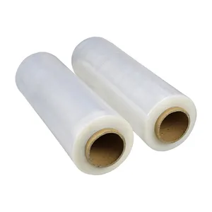 Factory Price Lldpe Material Transparent Clear Plastic Shrink Wrapping Stretch Wrap Film