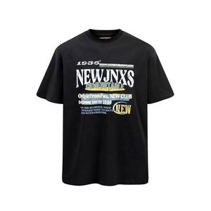 เสื้อยืดพิมพ์ลาย DTG ดีไซน์ดิจิทัลผ้าฝ้าย100% 300 GSM ทรงหลวมป้องกันการหดตัวระบายอากาศ - Product Image 2