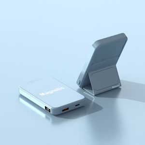 เครื่องชาร์จแบตเตอรี่แบบพกพา PD แม่เหล็กไร้สาย20W แบบไร้สาย <span class=keywords><strong>iPhone</strong></span> 15 <span class=keywords><strong>14</strong></span> 13 12 <span class=keywords><strong>PRO</strong></span> <span class=keywords><strong>MAX</strong></span> 5000mAh 20000mAh ABS - Product Image 4
