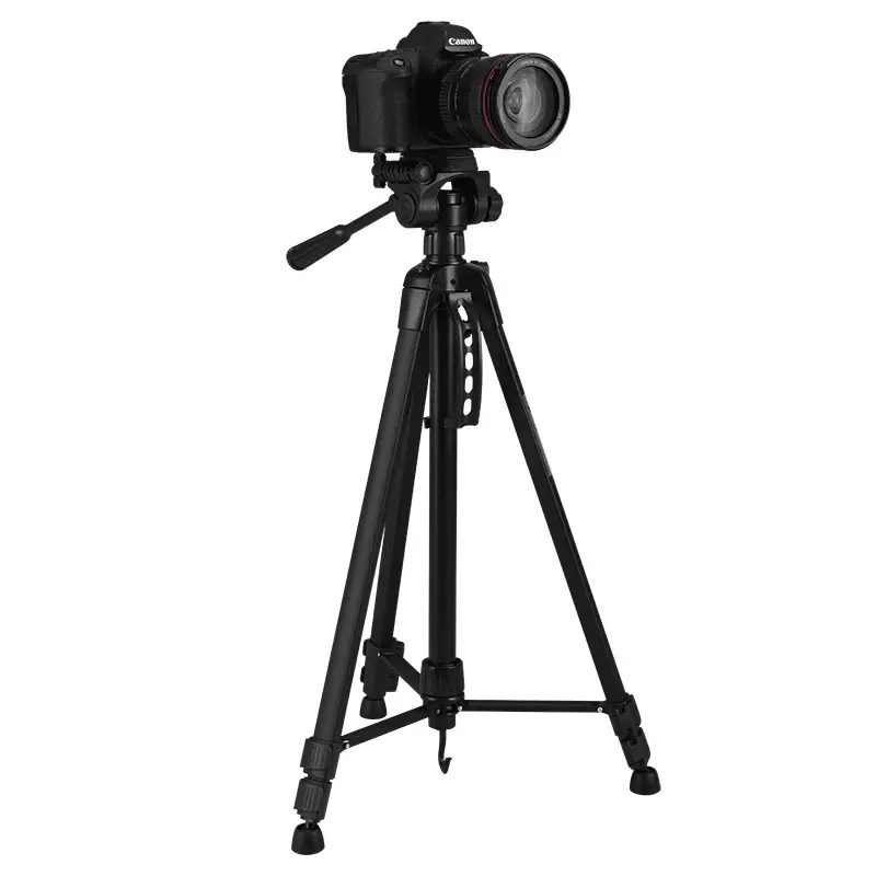 WT-3540 universal digital tripod camera professional stand foldable tripod for camera lights and phone