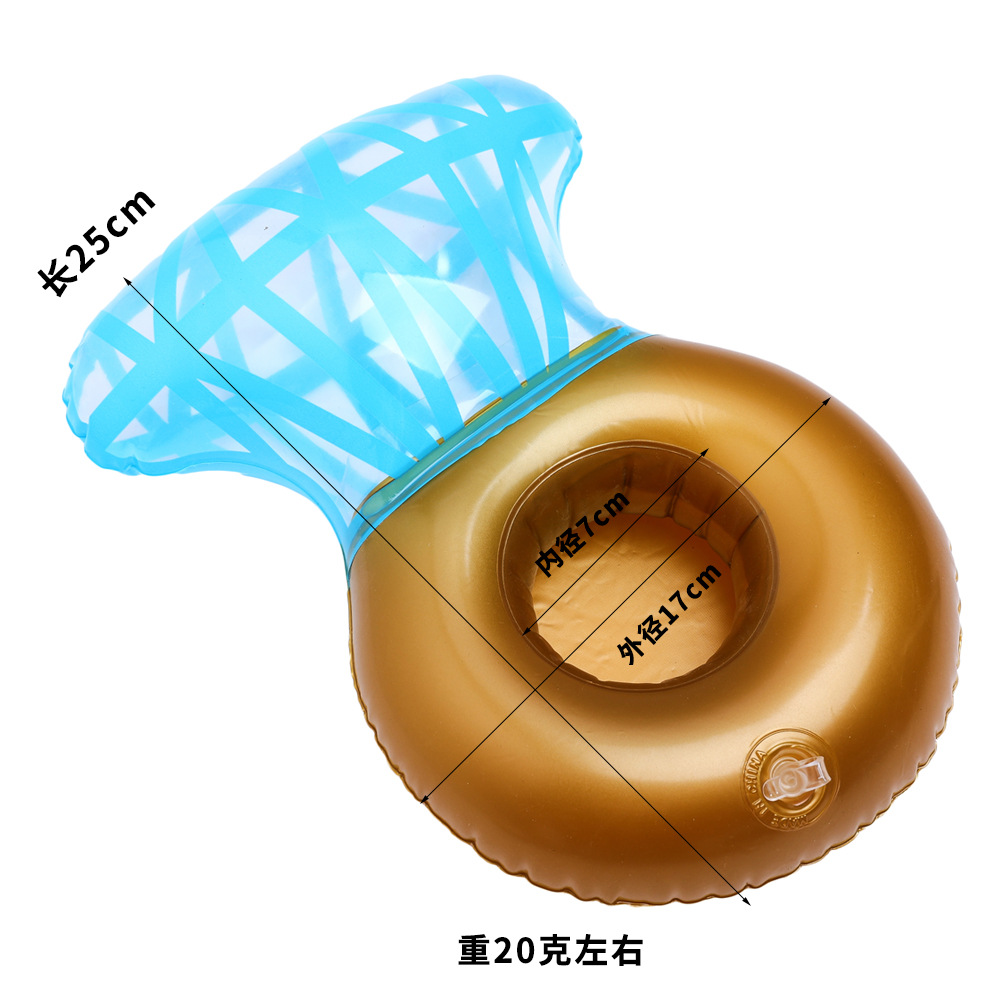 Posavasos con forma de anillo de diamantes