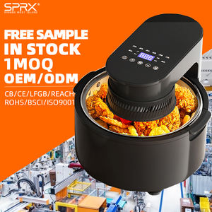 Nouvelle friteuse commerciale de grande capacité bon marché Friteuse à air en verre avec four à fenêtre électrique - Product Image 1