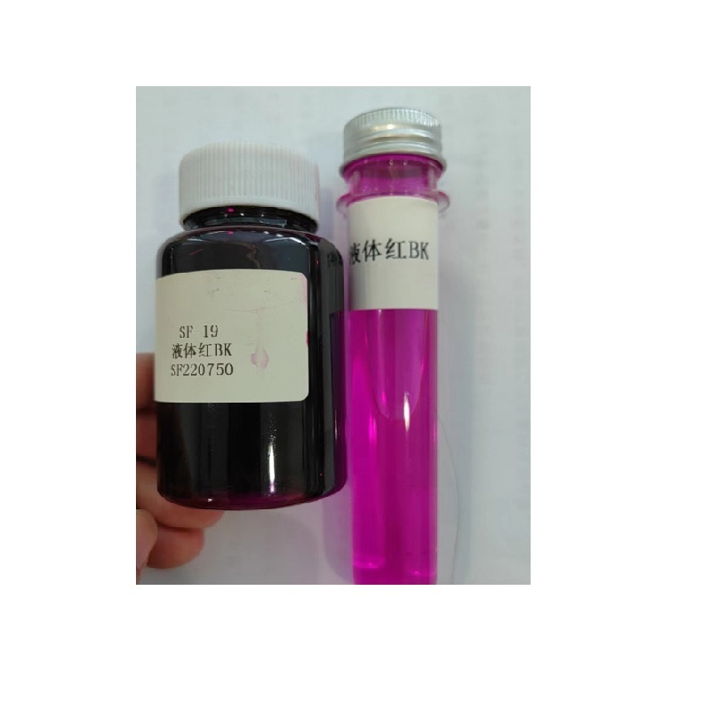 Liquid pink Water Soluble Dyes for