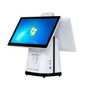 Terminal Punto de Venta Profesional Todo en Uno con Doble Pantalla Táctil de 15.6 Pulgadas Full HD, Cámara Integrada, Escáner, Intel I5, Sistema Operativo Windows - Product Image 2