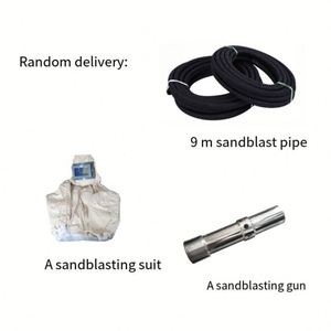 Dry Wet Sandblasting Dustless <b>Sandblaster</b> Sand Blasting Equipment Machine - Product Image 3
