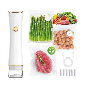 เครื่องซีลสูญญากาศแบบมือถือ ชาร์จไฟได้ ระบบซีลสูญญากาศแบบพกพา พร้อมสาย USB สำหรับซีลอาหารเพื่อเก็บรักษาความสดของอาหาร - Product Image 1