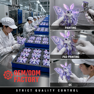 Figura de Acción Personalizada, Material de PVC, Vinilo y ABS, Articulada, con Articulaciones Móviles, Juguete Coleccionable, Modelo de <span class=keywords><strong>Anime</strong></span> Impreso en 3D, Fabricación OEM - Product Image 2