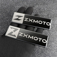 Autocollants métalliques pour voitures et motos, résistants à la rouille et faciles à installer, personnalisables, adaptés à la décoration de la carrosserie