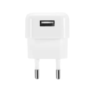 Adaptador de enchufe europeo de 2 pines 220v 5v Cargador USB