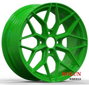 Llantas de afinación forjadas personalizadas Ruedas de aluminio para turismos de 16-24 pulgadas 4*100 para BYD F3 F0 Honda Fit Toyota Vios Corolla <span class=keywords><strong>Peugeot</strong></span> - Product Image 4