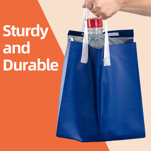 थोक गैर-winviven बैग लैमिनेटेड कूलर बैग अनुकूलित लोगो वाटरप्रूफ भोजन वितरण बैग - Product Image 6