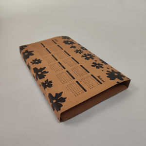 Boîte d'expédition A4 personnalisée OEM en carton ondulé kraft recyclable <span class=keywords><strong>de</strong></span> luxe, avec revêtement UV, impression offset, ruban et bougie - Product Image 5