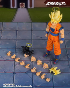 Figurine en PVC démoniaque Fit <span class=keywords><strong>Super</strong></span> Saiyans <span class=keywords><strong>Goku</strong></span> Frozen à l'échelle 1:12 <span class=keywords><strong>Guerrier</strong></span> DBZ Autre Shore Modèle à collectionner - Product Image 2