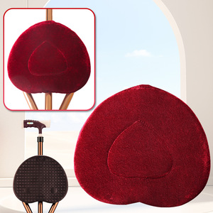 Housse de tabouret en velours rond, coussin de siège pour soulager la pression, pour chaise de massage - Product Image 1