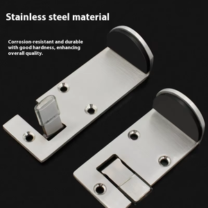 Nouveau design, butée de porte au sol en acier inoxydable de 40 mm <span class=keywords><strong>d</strong></span>'épaisseur, anti-collision, limiteur <span class=keywords><strong>d</strong></span>'ouverture, pour porte de <span class=keywords><strong>cuisine</strong></span> moderne - Product Image 4