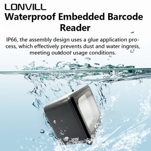 Lonvill Relay cổng mạng <span class=keywords><strong>RS232</strong></span> DC tùy chọn giao diện không thấm nước nhúng mã vạch quét mô-đun - Product Image 4