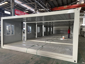 Casa contenedor plegable tipo Z, transporte rápido y despliegue, campamento <span class=keywords><strong>de</strong></span> refugiados, Reasentamiento en caso <span class=keywords><strong>de</strong></span> desastre, oficina móvil, dormitorio, centro comercial - Product Image 4