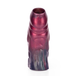 อุปกรณ์ช่วยสำเร็จความใคร่สำหรับผู้ชายแบบสวมใส่ ยี่ห้อ NNSX รุ่น Wholesale Men Wear Hollow Dildos ช่วยเพิ่มความยาวองคชาต พร้อมผิวสัมผัสหยาบแบบนวดหนังศีรษะเต่า - Product Image 3