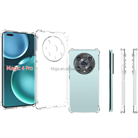 Untuk Honor Magic 8 Pro Air 5G Soft Transparent TPU Ramah Lingkungan Anti-Shock Casing Ponsel