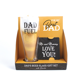 Novità uomo <span class=keywords><strong>regalo</strong></span> personalizzato boccale di birra Set di vetro Regalos Novedosos Cadeau D'anniversaire festa del papà Set <span class=keywords><strong>regalo</strong></span> di compleanno <span class=keywords><strong>idee</strong></span> per papà - Product Image 1