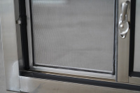Ventana Corredera de Acero Inoxidable de Bajo Costo para Proyectos de Construcción Residencial, Directo de Fábrica, Proveedor Chino