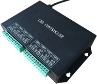 Contrôleur esclave H801RC pour jeu en ligne avec carte SD, 8*1024 pixels LED Pixel SPI RGB RGBW DMX