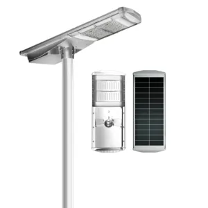 Best Selling solar street light ao ar livre impermeável 30w 40w 60w 80w solar led tudo em uma luz de rua solar com controle remoto
