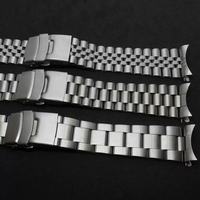 Bracelet en acier inoxydable de qualité supérieure compatible avec les montres Seiko SKX007/009, fermoir de sécurité pour plongée, bracelet de montre 19 20 21 22MM