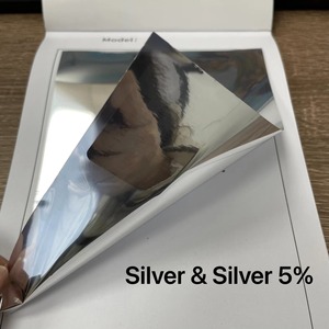 Pellicola Riflettente di Alta Qualità in PET Metallizzato Argento con Colla - Product Image 4