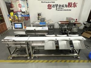 Metal algılama ağırlık algılama sistemi gıda Metal dedektörü ve gıda endüstrisi için kantar kontrol kantarı hepsi bir arada makine - Product Image 4