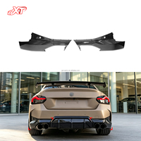 Difusor Trasero de Fibra de Carbono Estilo OEM G42 para BMW Serie 2 Coupé M240i 220i, Divisores Laterales para Parachoques Trasero