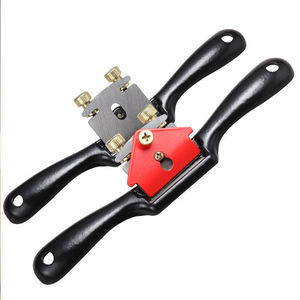 Cepillo de Carpintero para Madera, de un Solo Filo, Ajustable, Rojo y Negro, Herramientas Manuales para Carpintería, Bricolaje - Product Image 1
