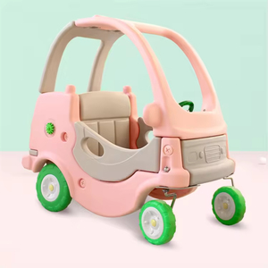 Parque de juegos interior de alta calidad <span class=keywords><strong>paseo</strong></span> en coche jardín de infantes juego divertido coche de Juguete plástico niño niños interior princesa niños coches - Product Image 3