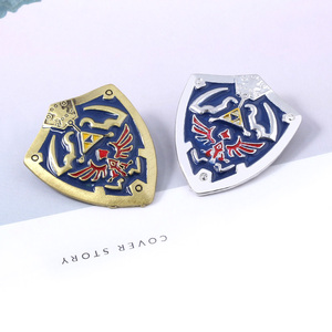 Số Lượng Lớn Trò Chơi Nhật Bản Truyền Thuyết Về Zelda Hylian Shield Trâm Cài - Product Image 5