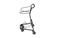 Panier de courses de supermarché de haute qualité, chariot empilable en fil métallique, panier à main pour magasin de détail