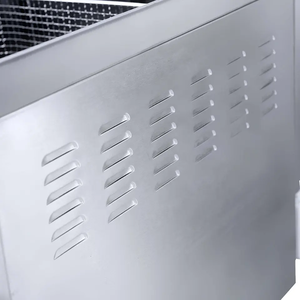 <span class=keywords><strong>Friteuse</strong></span> commerciale alimentée au gaz pour frites et poulet frit ou différents services personnalisés de corps d'acier inoxydable de casse-croûte - Product Image 2