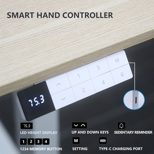 KZB2ファスト・アッセンブリーワーキングデスク電気調節可能高さスタンディングデスクオフィス家具モダンデザインテーブル高さ調節可能 - Product Image 5
