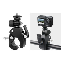 Kampx penjepit gagang stang sepeda motor, dudukan batang Untuk GoPro Hero 13 12 11 10 9 8 7 6 5 Insta 360 DJI
