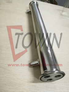 Condensador Towin de 2 pulgadas de acero inoxidable (SUS304) (450 mm de largo) para elaboración de alcohol, vino, alambique, columna de reflux, alambique de olla, 220 V - Product Image 3