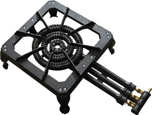 Réchaud à <span class=keywords><strong>gaz</strong></span> portable en fonte robuste pour cuisines commerciales, camping-cars, usage extérieur et barbecue domestique - Product Image 2