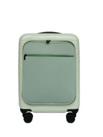 Valise de voyage de luxe à ouverture frontale, nouvelle poche, design durable et extensible, coque rigide en PC imperméable, design personnalisé